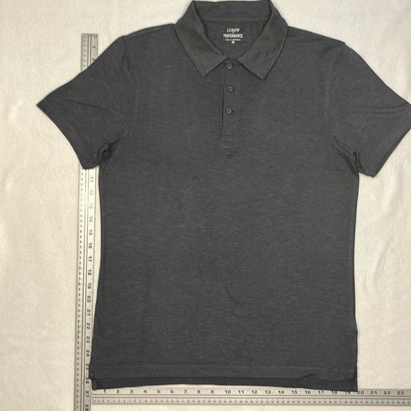 Men's J. Crew Polo Shirts -Two - 1-Grey and 1-Green - Picture 2 of 7